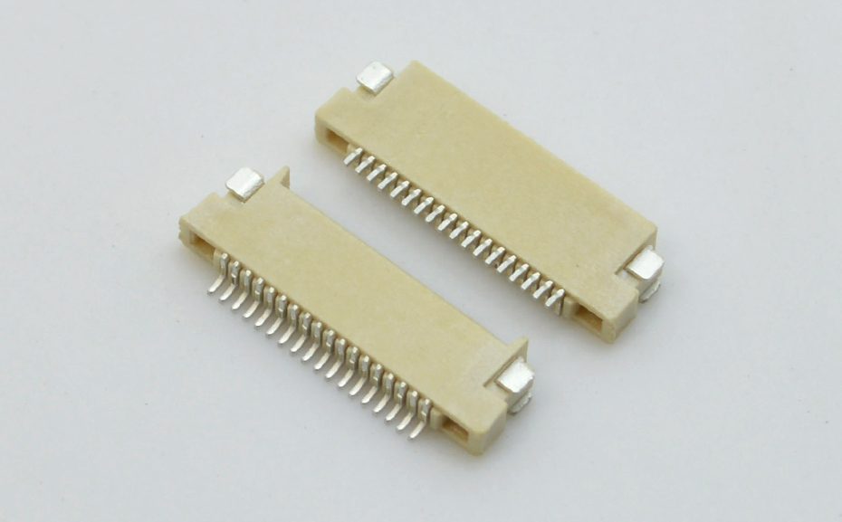 20pin fpc连接器-0.5间距fpc连接器fpc双面接连接器-宏利