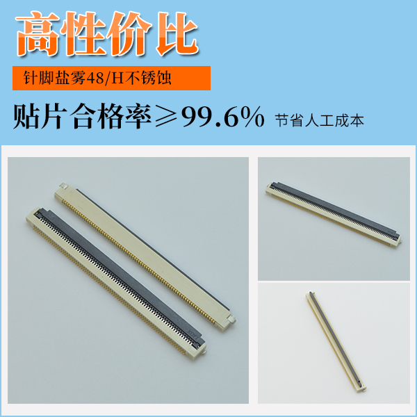 fpc连接器 80pin,如果它是翻盖系列应该怎么找,看这里寻找答案?-宏利
