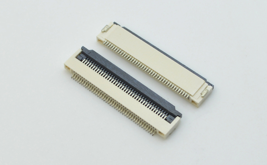 fpc连接器 封装-fpc连接器 0.5mm翻盖fpc连接器-宏利