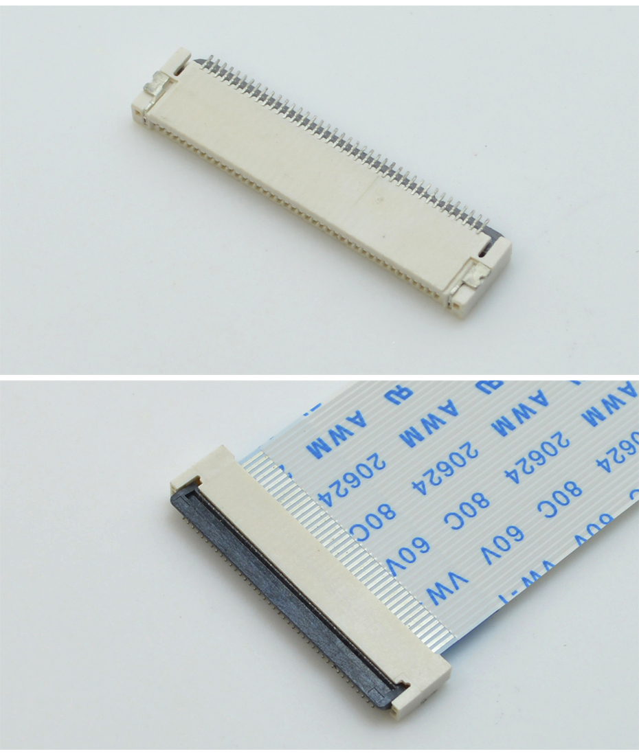 btb fpc 连接器-0.5mm fpc连接器后锁 fpc连接器-宏利