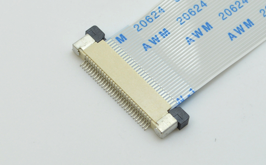 fpc连接器电脑-0.5mm fpc 连接器fpc连接器 上接-宏利