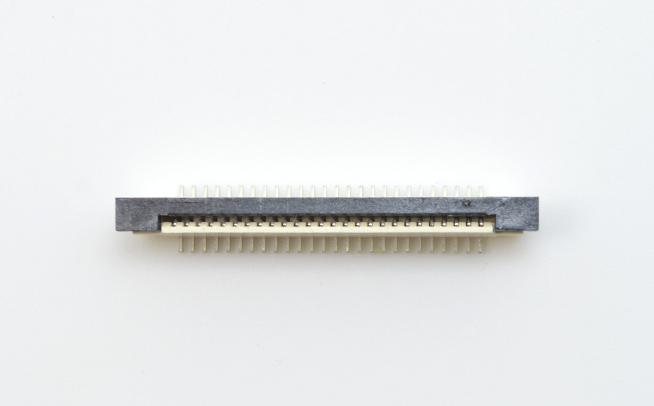 fpc连接器16pin-fpc连接器型号1.0一字立贴fpc连接器-宏利