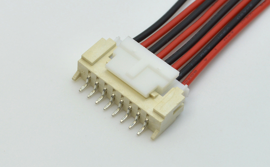 端子线插座 贴片接插件 电子线连接器 间距HY2.0mm-9P卧式带卡扣,宏利