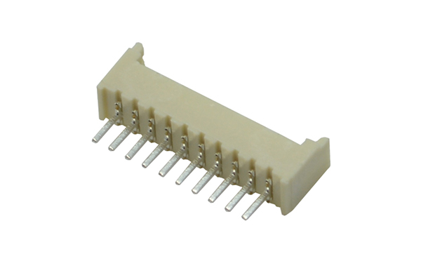 线对板后焊连接器1.25MM间距6A PCB端子 直插电子线束胶壳接插件,宏利