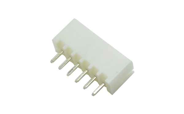 XH2.54mm间距 直针针座 接插件XH2.54 -6A连接器直座,宏利