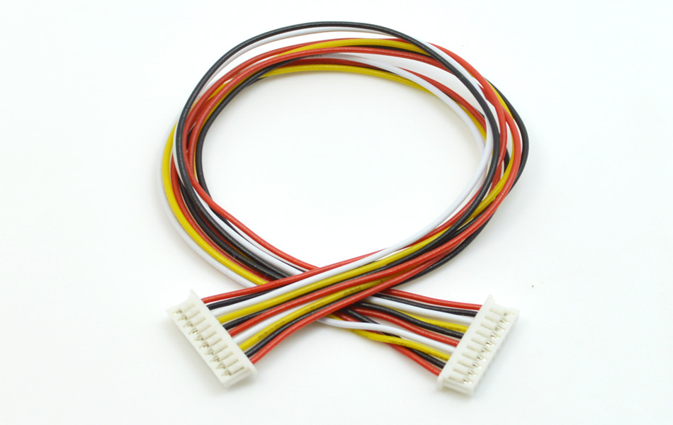 间距1.25MM 双头电子线12P端子线行车记录仪连接器接线端子长15CM,宏利
