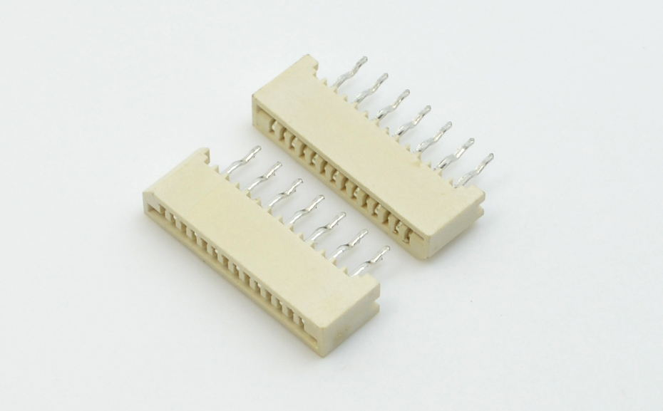 fpc连接器pcb封装-fpc ffc连接器 1.0fpc连接器 直插-宏利